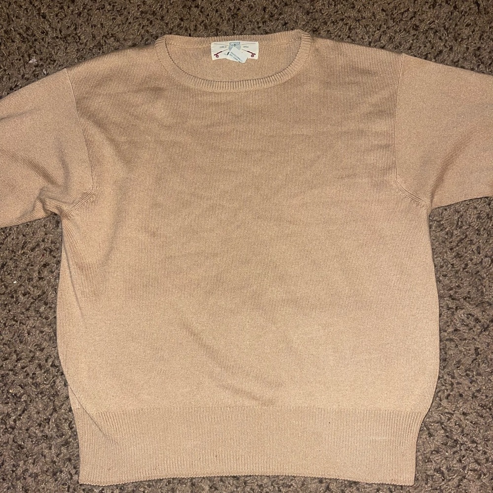 light brown cardigan